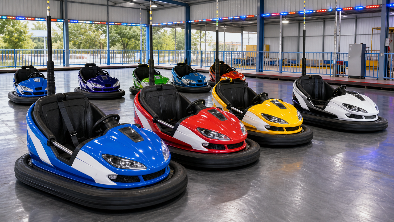 Electric bumper cars