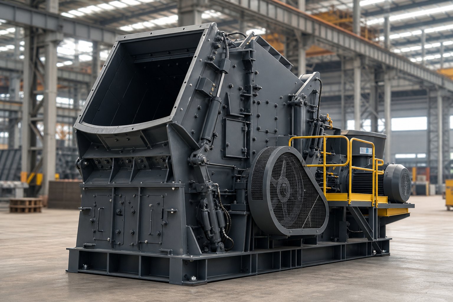 Heavy-duty impact crusher